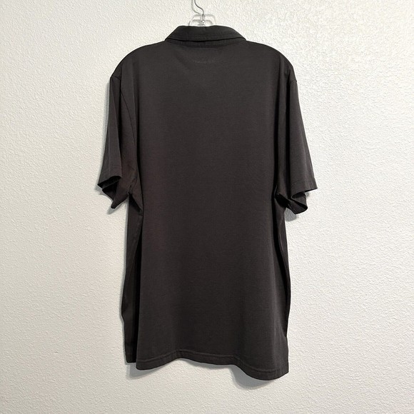 Travis Mathew Men's Golf Polo Shirt Sz XL Short Sleeve Pima Cotton Blend Black - Picture 2 of 11